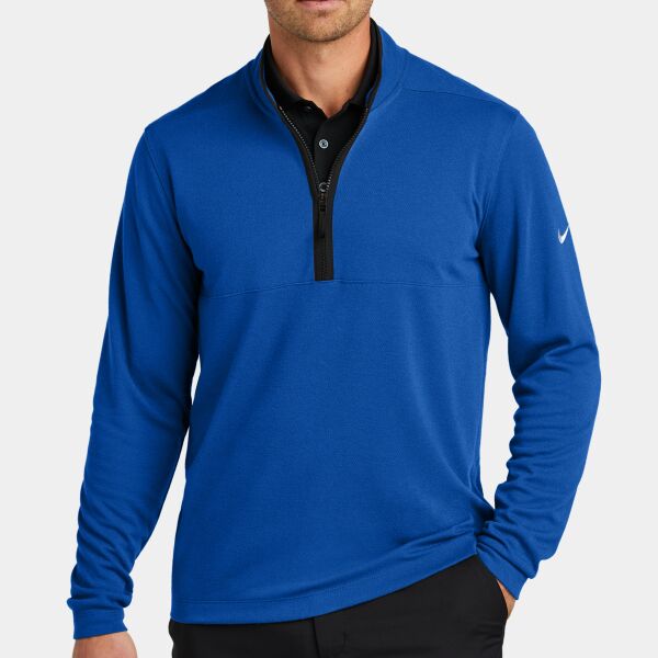 Textured 1/2 Zip Cover Up Thumbnail